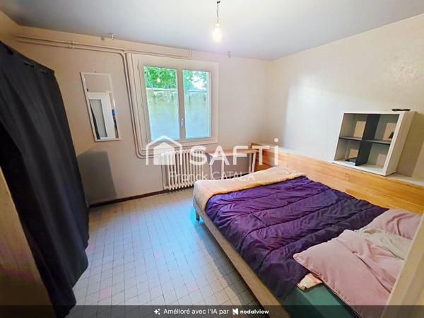 Maison de ville avec garage louée