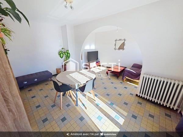 Maison de ville avec garage louée