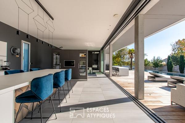 Prestigieuse villa californienne avec piscine