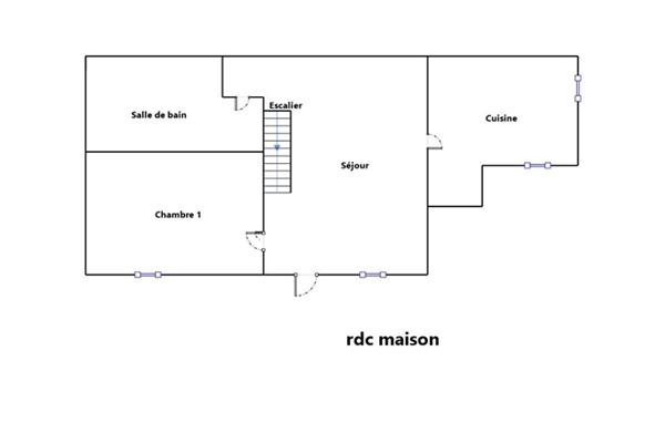 Maison à vendre 3 pièces 70 m² Vimartin-sur-Orthe