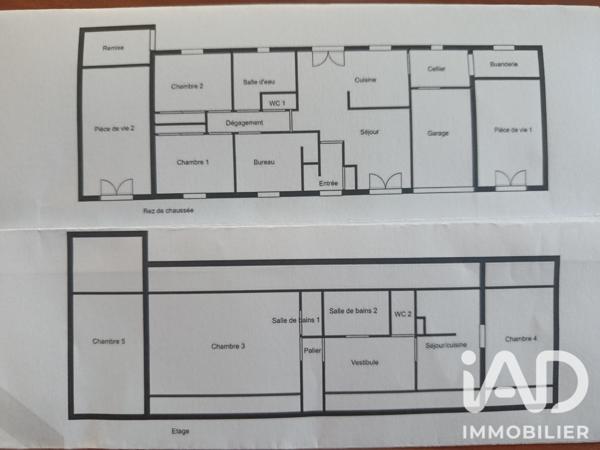 Maison à vendre 8 pièces 212 m² Saint-Jean-de-Braye