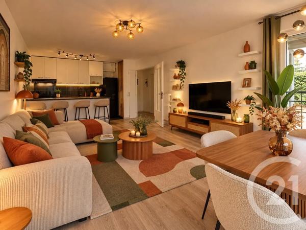 Appartement F3 à vendre  3 pièces - 62,70 m 2   ERAGNY SUR OISE  - 95