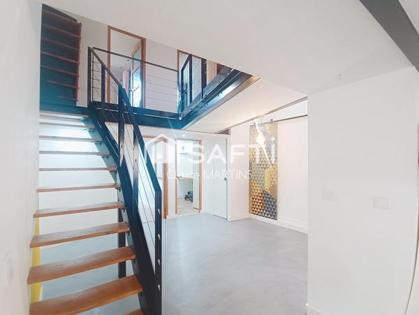 Aux portes de PARIS maison LOFT sans travaux avec parking privatif