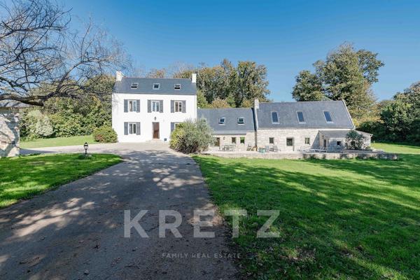 Propriété rénovée sur 4 hectares avec piscine