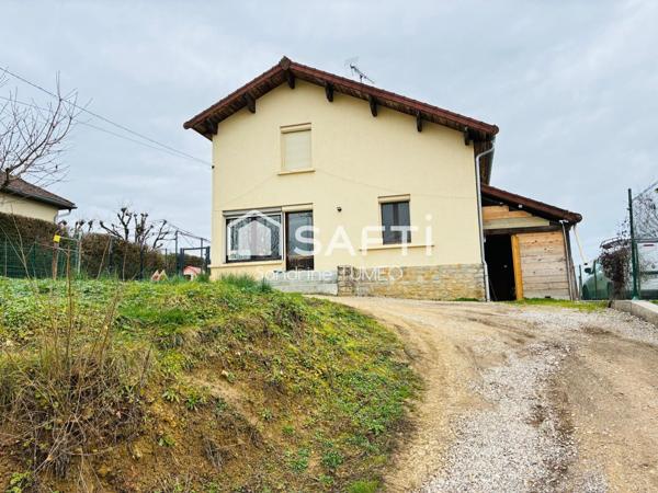 Maison lumineuse et confortable