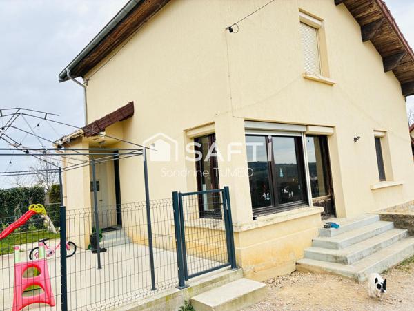 Maison lumineuse et confortable