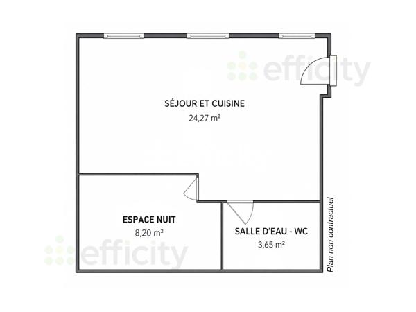 Appartement
         1 pièce
        - 36 m² 259 000 € *