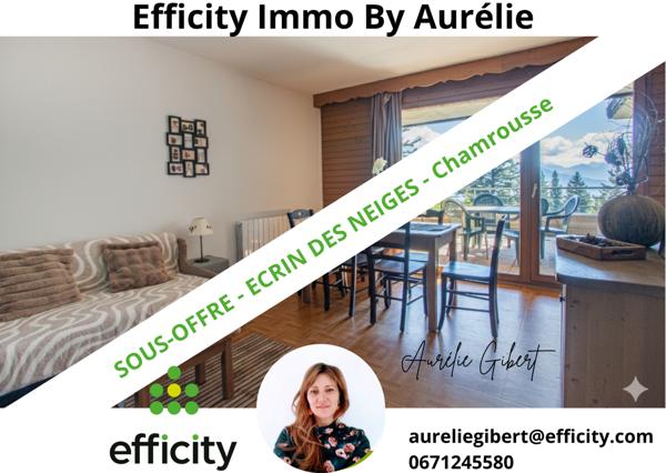 Appartement 3 pièces - 35 m² Exclusivité efficity