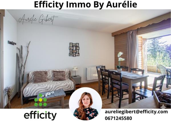 Appartement 3 pièces - 35 m² Exclusivité efficity