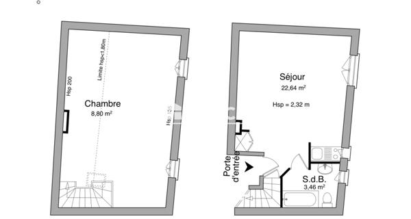 Location Appartement 2 pièces 34.9 m² - Saint-germain-en-laye 78100
