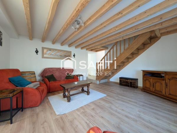 Maison rénovée avec petit étang - Génelard