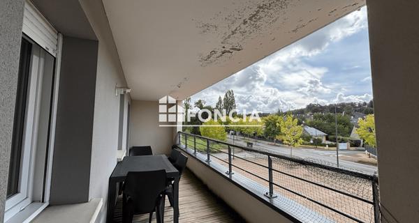 À vendre Appartement 2 pièces 43.96 m² - Quimper 29000