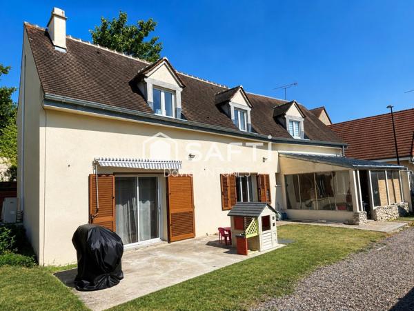 Maison 106 m2 -  Terrain 363 m2 - 3 chambres-  Limetz-villez-78270