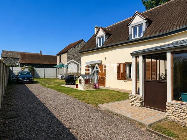 Maison 106 m2 -  Terrain 363 m2 - 3 chambres-  Limetz-villez-78270
