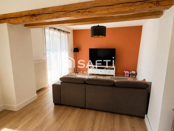 Maison 106 m2 -  Terrain 363 m2 - 3 chambres-  Limetz-villez-78270