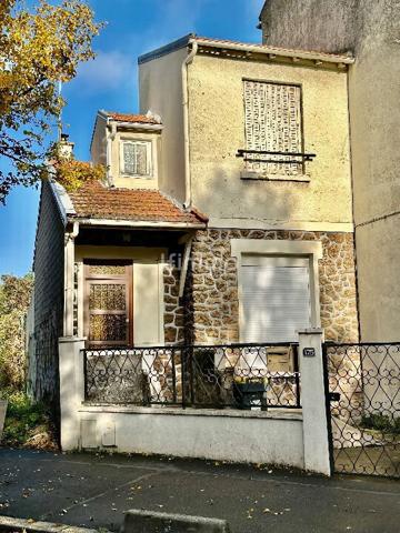 Montreuil- Grands pêchers Renan- Maison 55m2 + Sous sol-Terrain 219m2