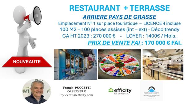 Fonds De Commerce - 100 m²