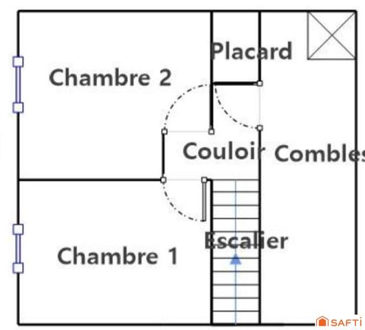 Maison , au centre de CUCURON (avec local commercial en sus)