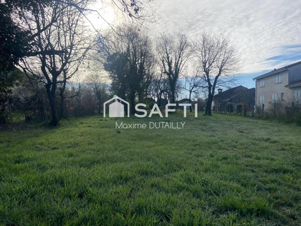 Terrain à bâtir de 720m²