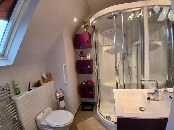 LECOUSSE (35) mais mit entree WC, cuis SAM terra sal Etge 3 chbres SDE WC chauf élec Gge Cab Pel