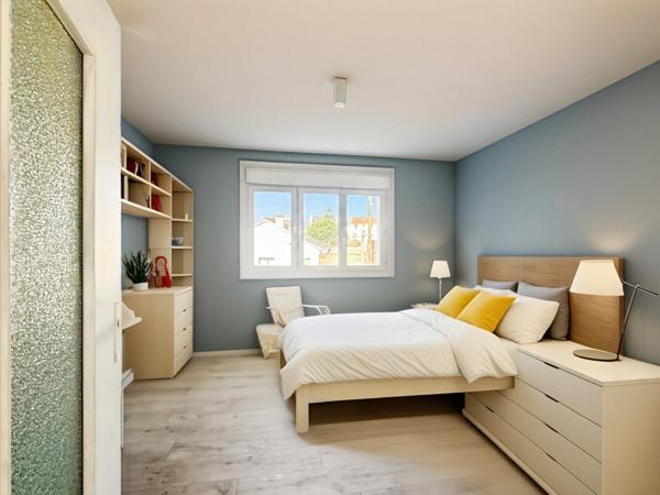 Saint-Nazaire Centre : Studio - T1 Bis Lumineux avec Parking privé – Emplacement N°1