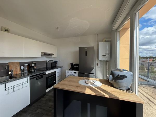 Appartement T3 - 64 m² - Dernier étage - Terrasse - Saint-Sébastien-sur-Loire