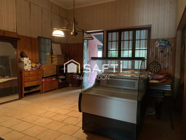 Immeuble (murs commerciaux + appartement 150m2)