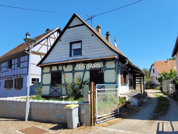 Maison alsacienne 100 m² hab. (135m2 surface totale) Valff