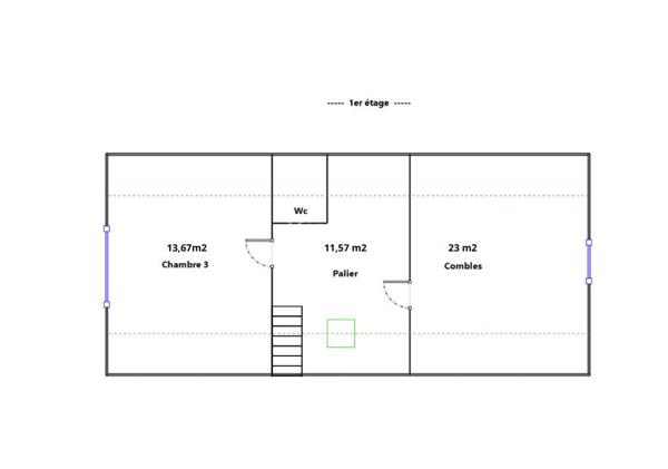 Maison alsacienne 100 m² hab. (135m2 surface totale) Valff