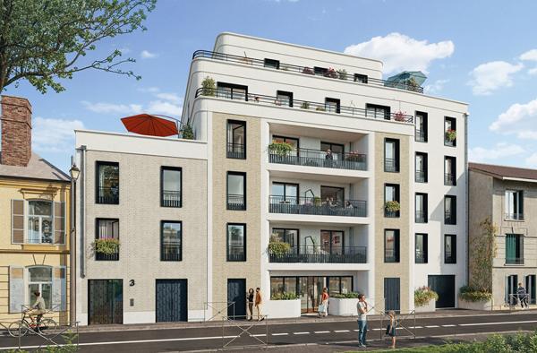 Appartement neuf 3 pièces à Mantes la Jolie