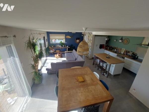 MAISON  101 M2 sur un terrain de 578m²