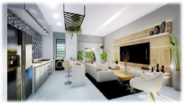Appartements T4 avec terrasse dans résidence neuve