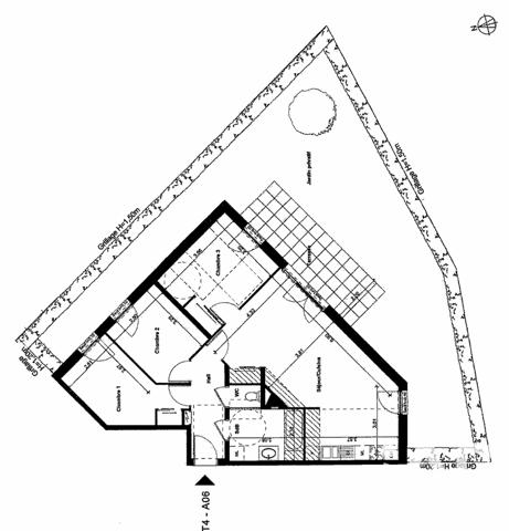 Appartement à vendre 4 pièces 80 m² Lentilly