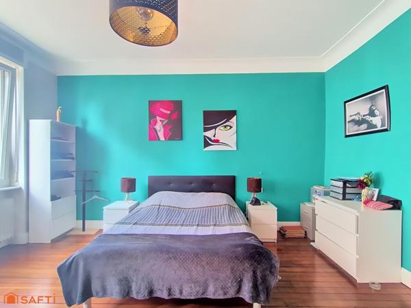 SARREGUEMINES CENTRE | Appartement de 133 m² avec cachet, 2 chambres et 1 bureau