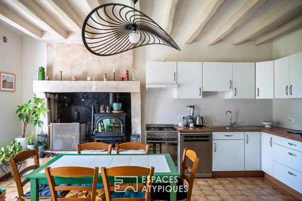 Propriété de caractère et gîte sur près de 1,4 hectare