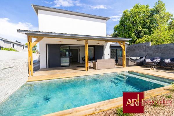 À VENDRE – Villa moderne neuve 130 m2 avec piscine – Ligne des 400