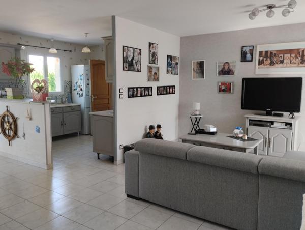 A VENDRE - PAVILLON DE PLAIN PIED 87M² AVEC GRAND TERRAIN SANS VIS A VIS