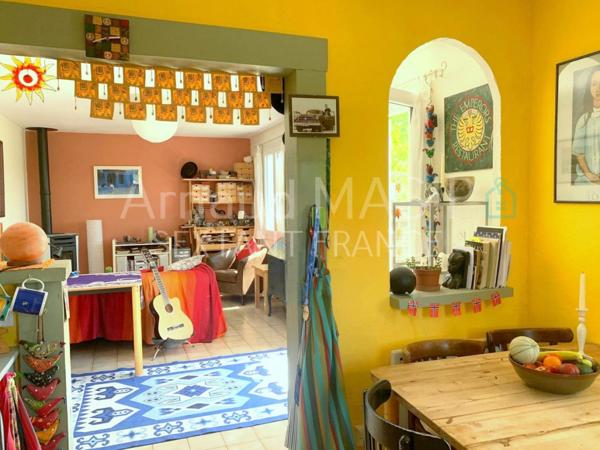 VILLA 4F, 93M² HAB, 3 CH, GITE EN RDC, GARAGE, JARDIN, TERRASSES, BELLE VUE IMPRENABLE