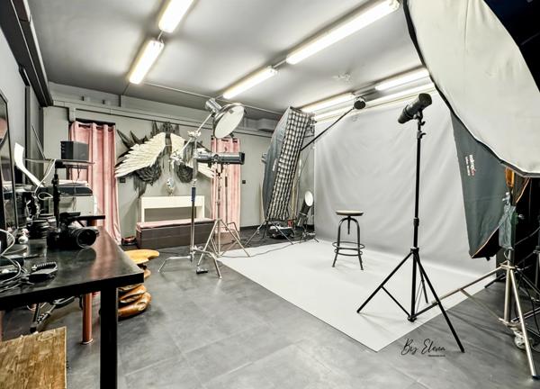 MAISON LOFT MIXTE & CRÉATIF — STUDIO PHOTO ou ATELIER, ESPACE PRO INDÉPENDANT, PATIO, VOLUMES SPECTACULAIRES