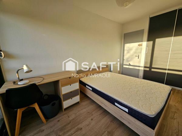 VANNES : T5 rénové, à fort potentiel locatif de 93 m²