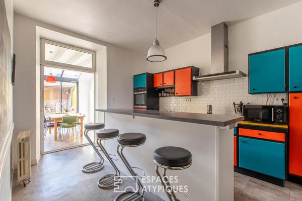 Maison angevine dans un quartier prisé