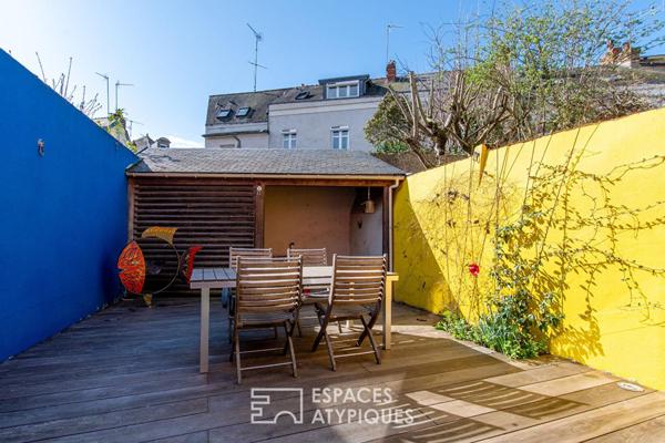 Maison angevine dans un quartier prisé