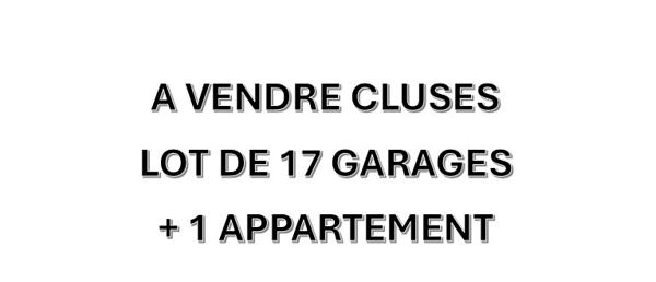 17 GARAGES + 1 APPARTEMENT