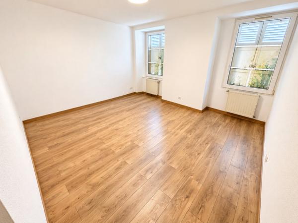 Guebwiller – Appartement T3 rénové à neuf, avec cave et extérieur partagé