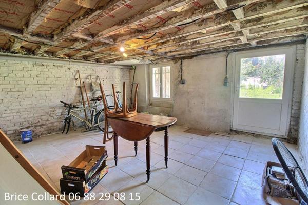 60100 CREIL Charmante maison de ville 2 grandes chambres cave totale jardin