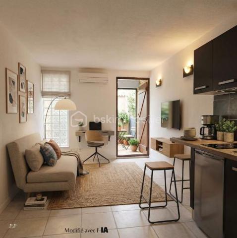 Appartement de 19,88 m²