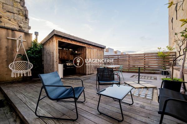 Appartement coup de coeur avec terrasse – quai des Chartrons