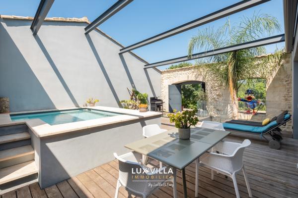 Montpellier (34000) SUPERBE MAS rénové dans un esprit LOFT & aux prestations haut de gamme.
