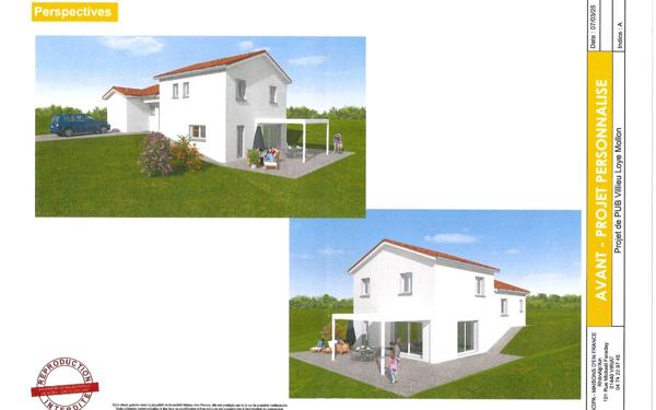 Terrain à vendre    Villieu-Loyes-Mollon