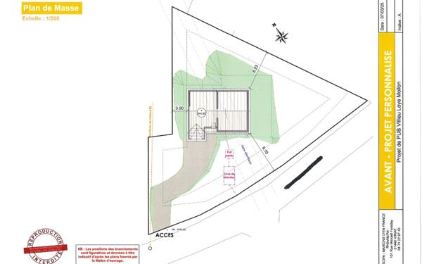 Terrain à vendre    Villieu-Loyes-Mollon